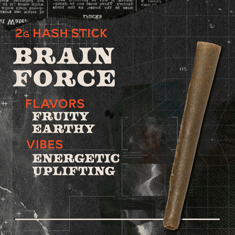 Brain Force - 2g Hash Sticks Concentrate