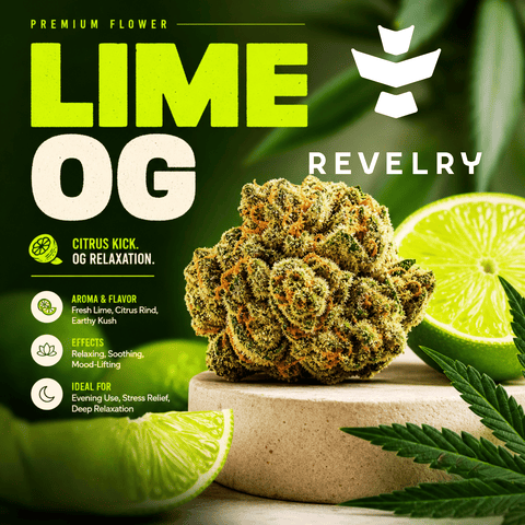 Revelry - Lime OG - Flower - 3.5g