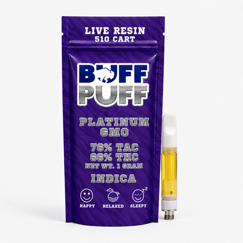 Platinum GMO 1g 510 vape cartridge