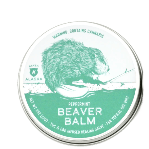 Peppermint 2:1 CBD:THC Beaver Balm By Baked Alaska