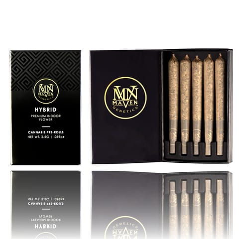 MAVEN - INDOOR PREROLL MULTIPACK - DIRTY LAUNDRY - 2.5G