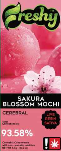 Freshy | Sakura Blossum Mochi | 1g | Flavored Live Resin | Cartridge