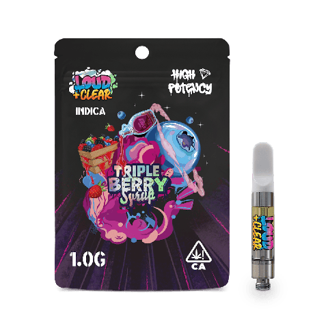 Loud & Clear | Triple Berry Syrup (I) | 1g Diamond Cartridge