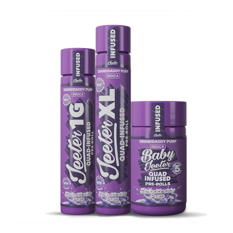 Grandaddy Purp 1g Infused Pre-roll | Jeeter | Non-Discountable