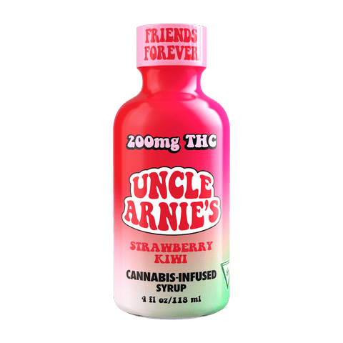 Strawberry Kiwi | Uncle Arnie's | THC Syrup | 200mg