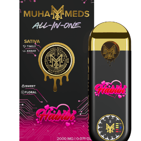 Habibi 2g Sativa Disposable Vape | Muha Meds
