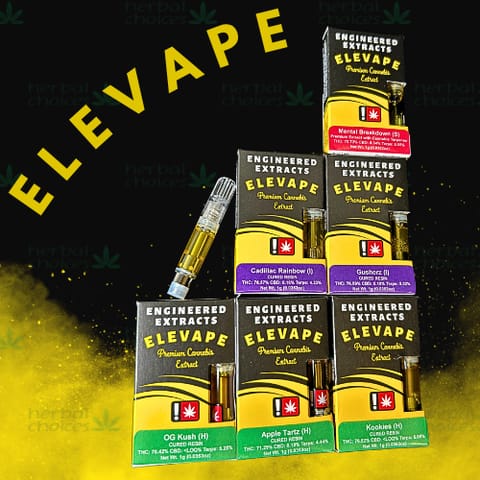 Elevape - Hashburger - 1g Cured Resin Cartridge