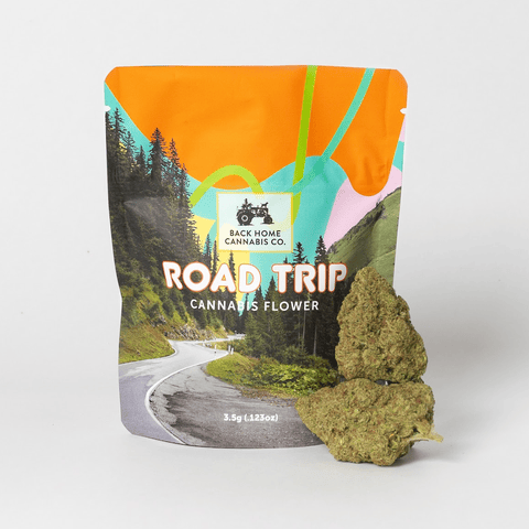 Back Home Cannabis Co. | Rainbow Belts [Road Trip] | 3.5g Flower