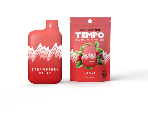 KB - TEMPO - THC ALL IN ONE - STRAWBERRY BELTZ - 1G
