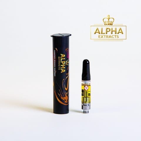 Alpha Extracts - Juicy Fruit - 1G Vape Cart
