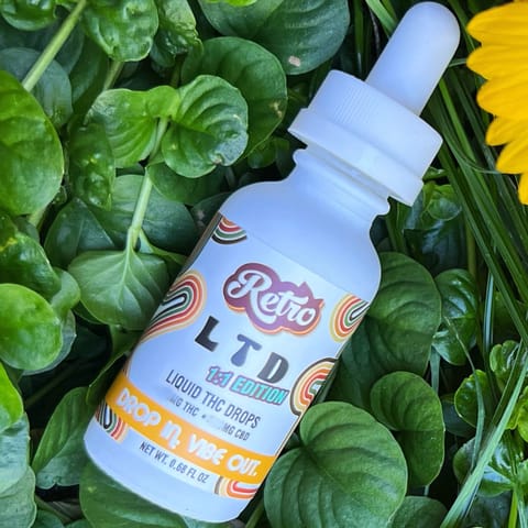 Retro LTD Tincture | 1:1 CBD 500mg Med