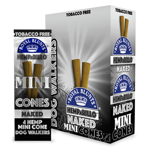 Hemparillo Mini Cones - Naked