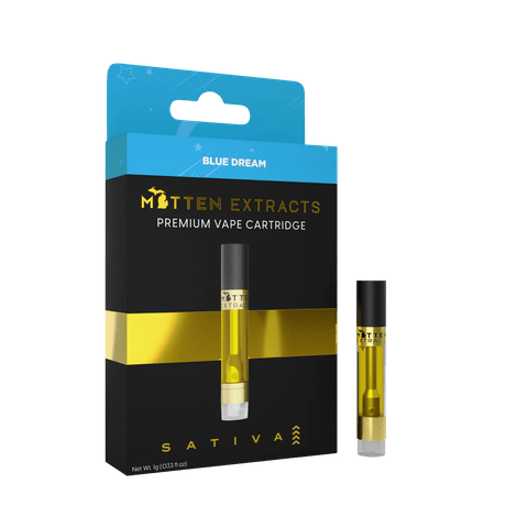 Mitten Extracts Blue Dream Vape Cart 1g