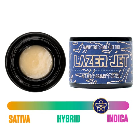 Cold Cured Full Spectrum Live Rosin 2G | Lazer Jet