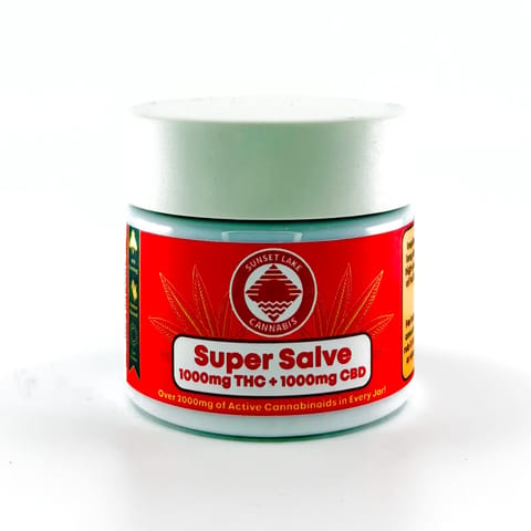 Super Salve, 1:1, 1000thc:1000cbd