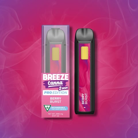 Berry Burst 2g A.I.O | Breeze Canna Pro