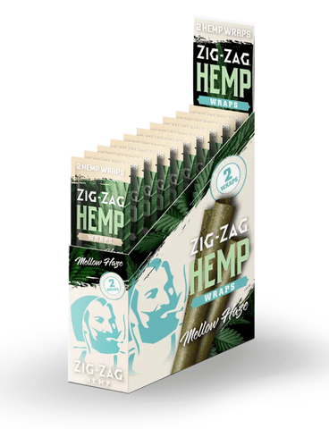Zig Zag - Mellow Haze - Hemp Wraps - 2pk
