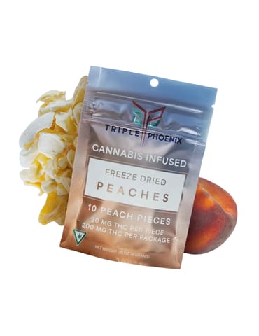 Freeze Dried Peaches - Triple Phoenix - 200mg