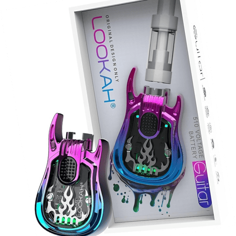 Lookah Guitar | Rainbow | 510 Battery