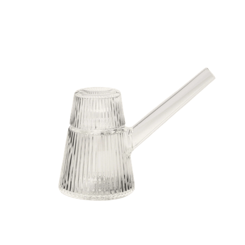 Deco Bubbler Water Pipe | Clear