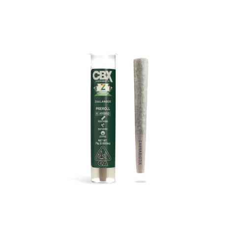 CANNABIOTIX - INDOOR PREROLL - ZAALANDER - 0.75G