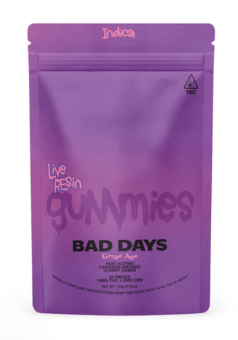 Live Resin Nano Gummies - Grape Ape- Indica