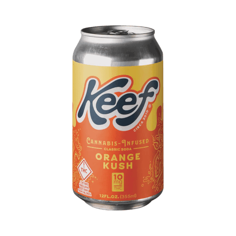 Keef Cola - Orange Kush 100mg - Orange Kush - Mixed - 12fl oz
