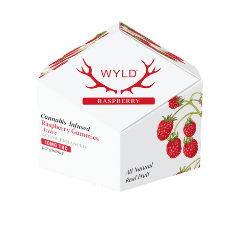 Wyld | Gummies | Raspberry | Sativa 100mg THC