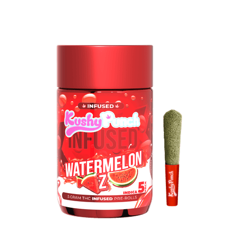 Watermelon Z | Kushy Punch Infused Prerolls 5pk