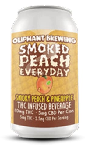 Smoked Peach Everyday (10mg THC + 5mg CBD)
