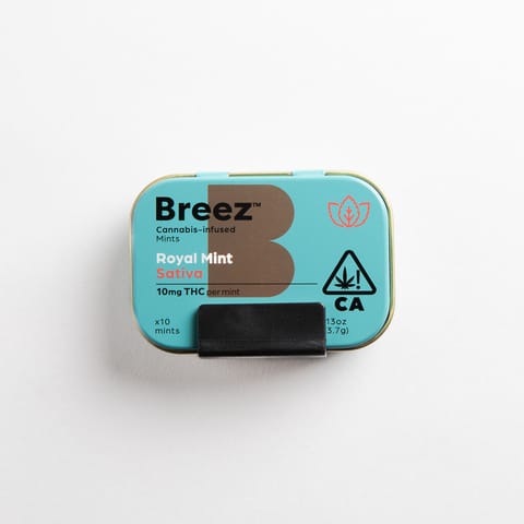 Breez | Royal Mint (S) | 10mg THC x 10 Mints