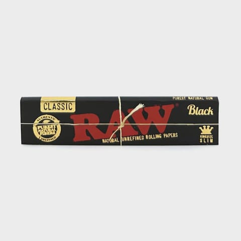 Raw Classic Black King Size Rolling Papers