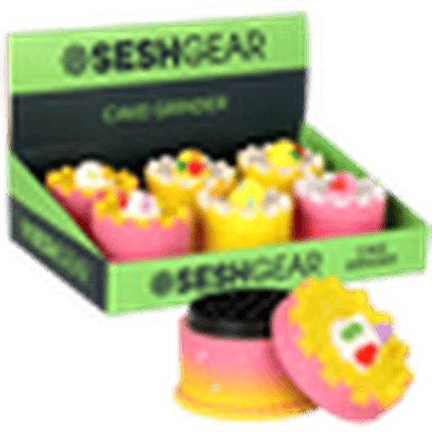 SeshGear Cake Zinc & Resin Grinder