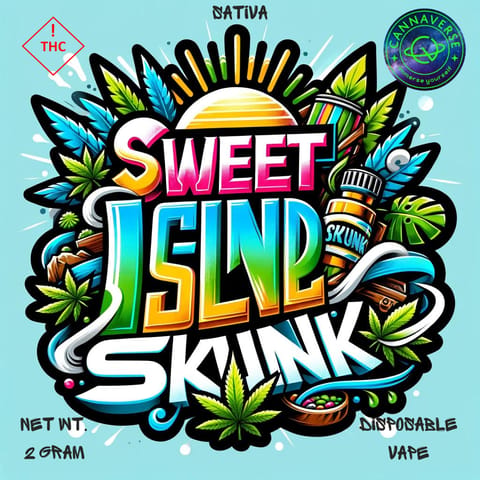 Sweet Island Skunk 2g Disposable by Cannaverse