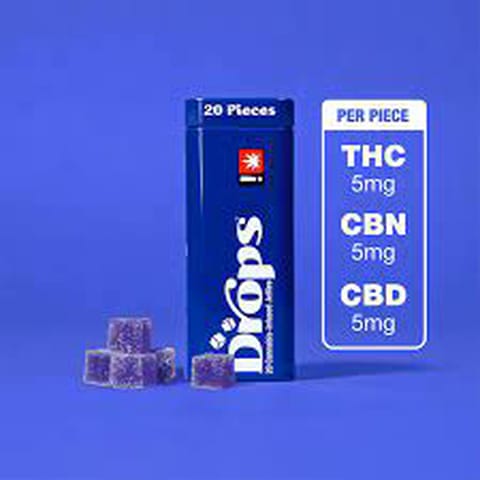 20pc. Black Currant 100mg 1:1:1 (Drops)