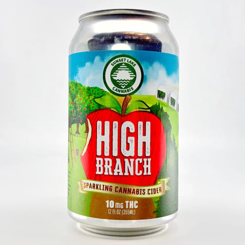 Sparkling Cannabis Cider, 10mg