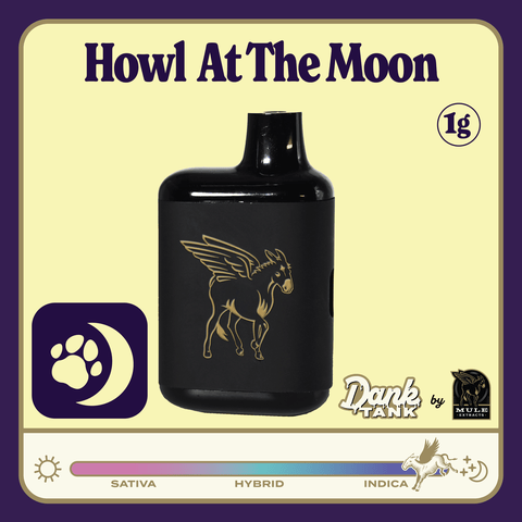 Howl at the Moon 1G Live Resin Dank Tank (Mule)