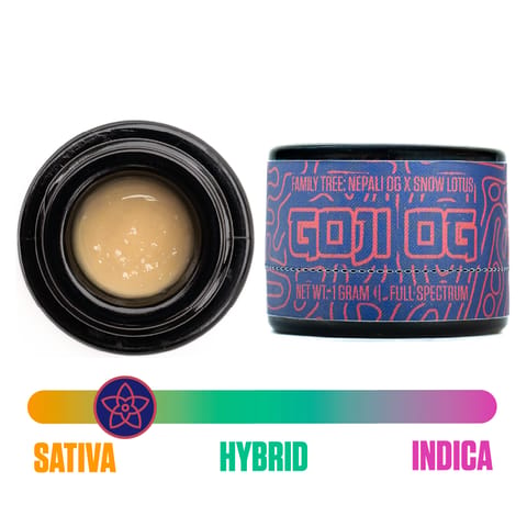 TFC | 1G Cold Cure Live Rosin: Goji OG