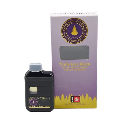 Zoap Live Resin 1G Disposable (Entourage)