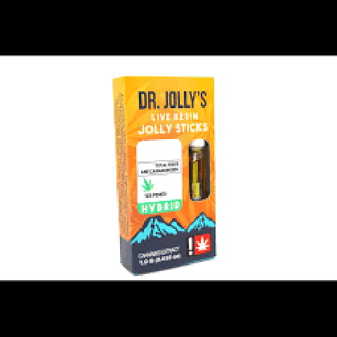 Monkey Business 1:2 CBD Live Resin 1G Cartridge (Dr. Jolly)