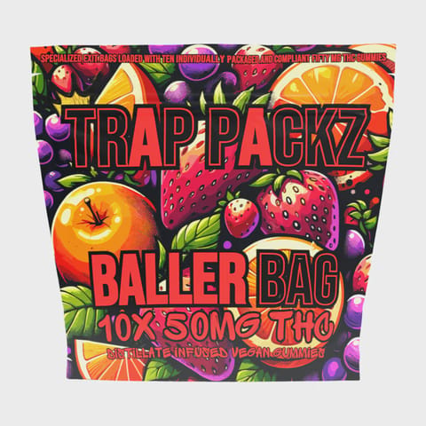Trap Packz | Gummy | Baller Bag | 10x50mg