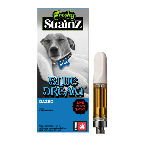 ENHANCED LIVE RESIN + MELTED DIAMONDS CARTRIDGE | BLUE DREAM | SATIVA | 1 GRAM | 510 THREAD
