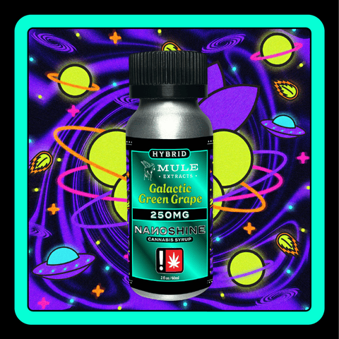 Mule Nanoshine | Galactic Green Grape Hybrid 250mg