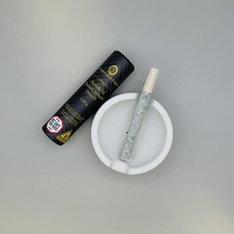 Blueberry Cake Hash & Oil Double Infused .85g Preroll
