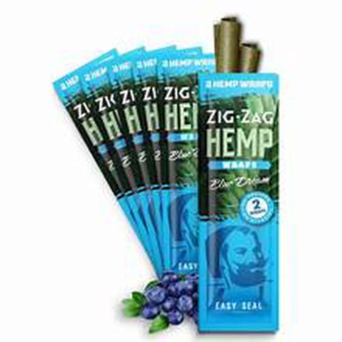 Zig Zag Hemp Wrap Blue Dream 2pk