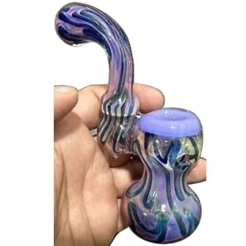 6" Gold Fumed Sherlock Bubbler