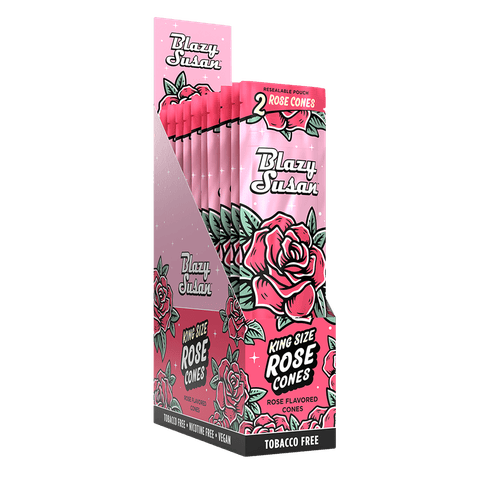 Blazy Susan Rose Cones