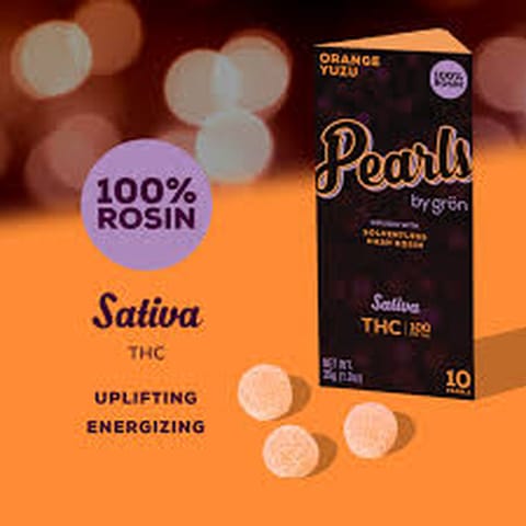 Orange Yuzu Rosin Pearls (Gron)