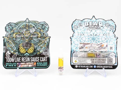 BEAR LABS - LIVE RESIN VAPE - GARLIC JUICE - 1G