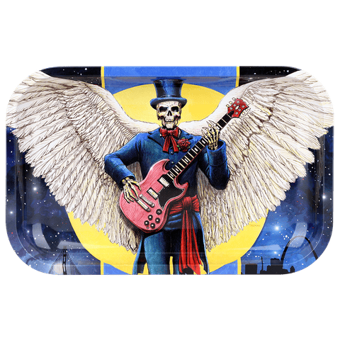 Grateful Dead x Pulsar Metal Rolling Tray - Angel of Music 11x7